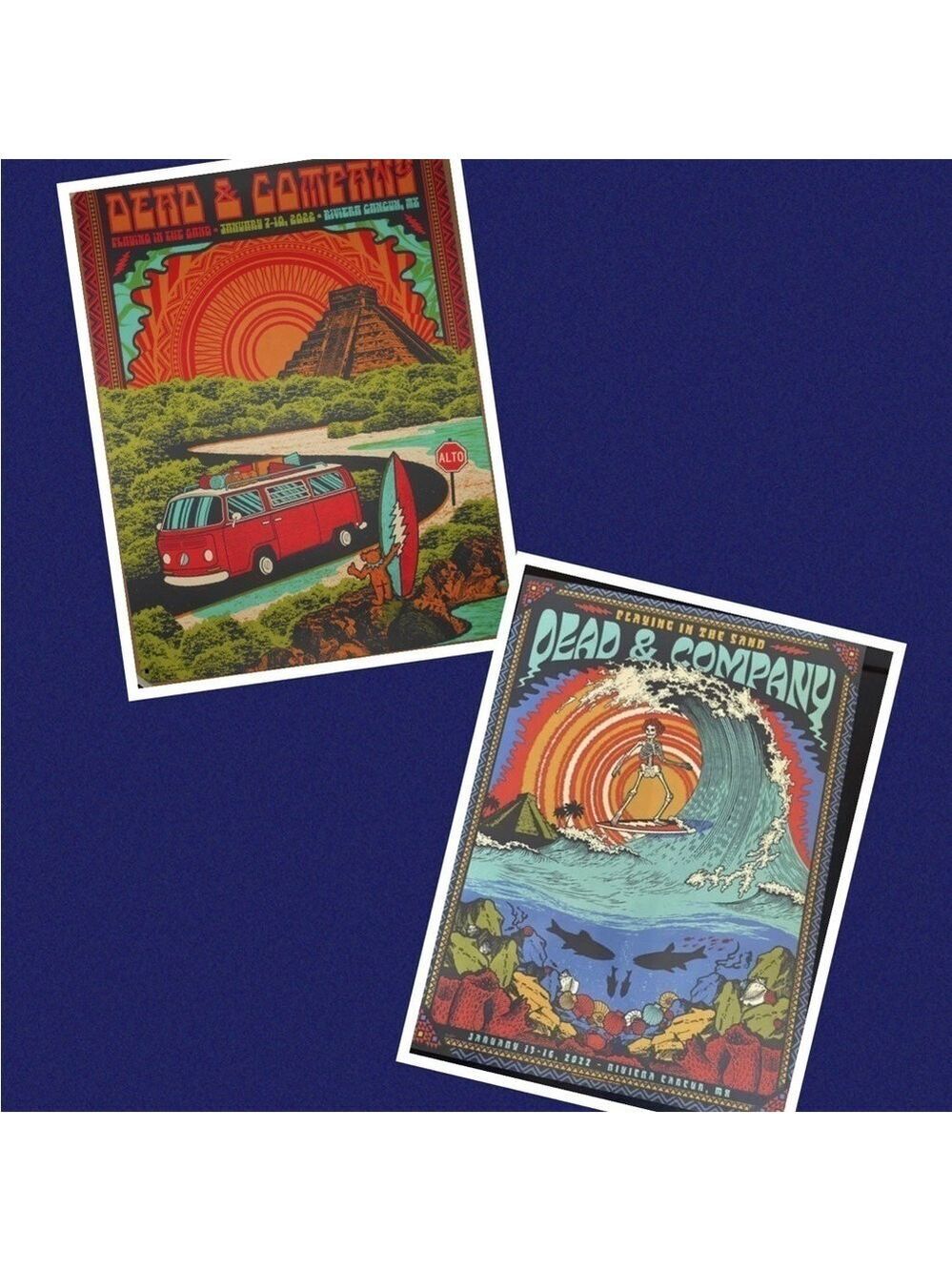 2 BEAUTIFUL DEAD & COMPANY POSTERS(NEW)